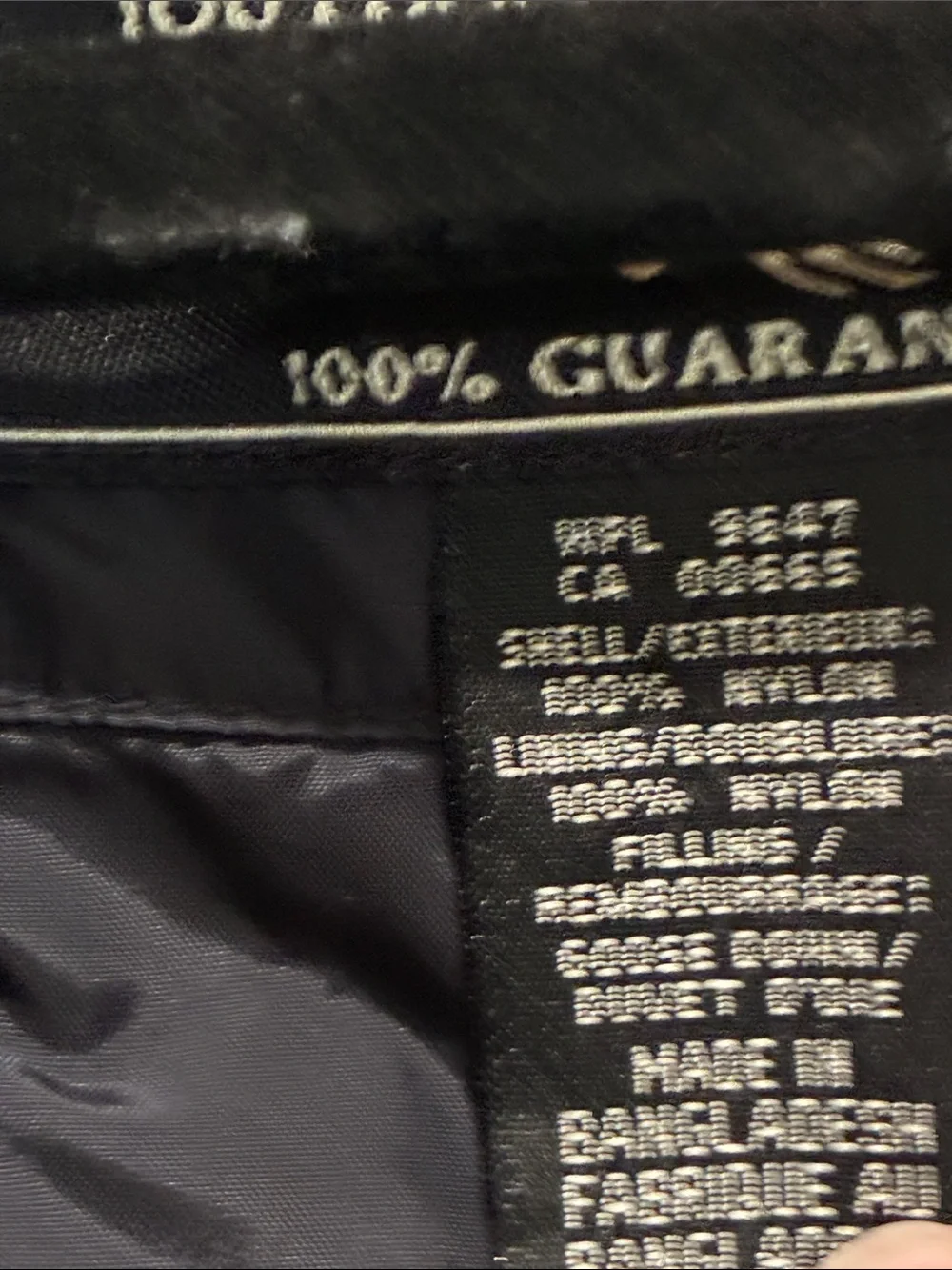 Eddie Bauer Navy Quilted  down goose Puffer Vest